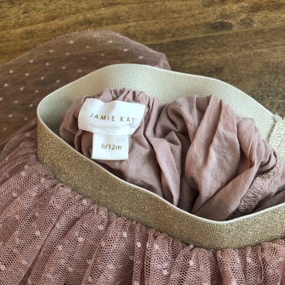 Jamie Kay Margot Tulle Tutu Skirt Dusky Rose 6-12M - Picture 8 of 10